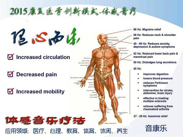 2015 rehabilitation medicine innovation mode - somatosensory therapy, application fields: medical treatment, psychology, education, sports, leisure, health preservation