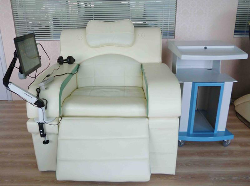 Music relaxing massage chair treatment steps